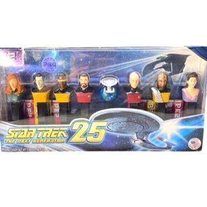 Star Trek The Next Generation 25th Anniversary Limited Edition Pez Collector Set